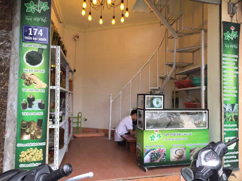 Liên hệ liên hệ cửa hàng tam thất